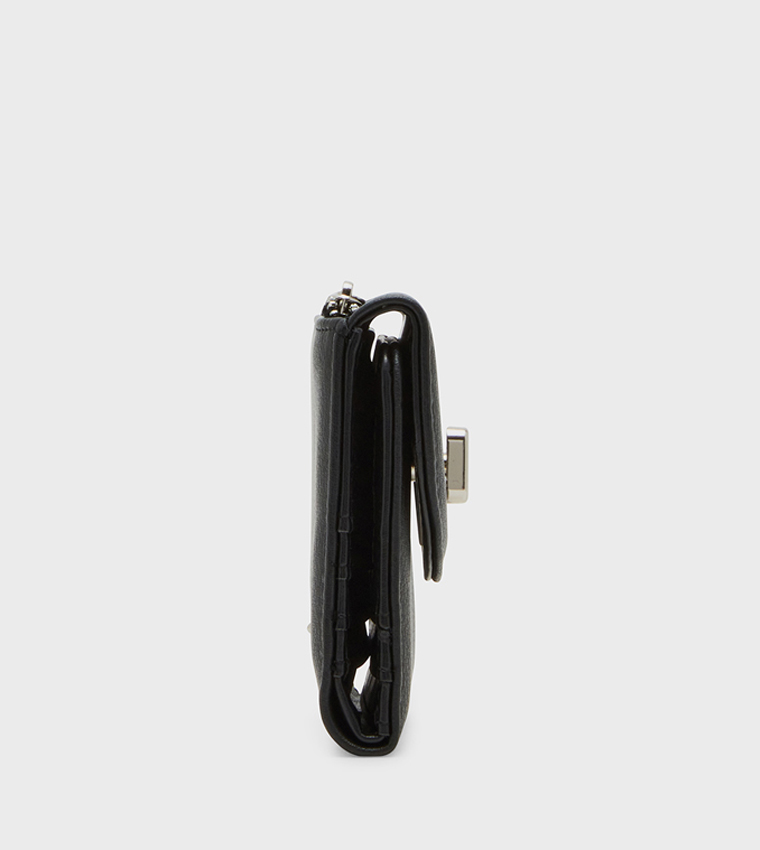 ADAISY Textured Twist Lock Wallet