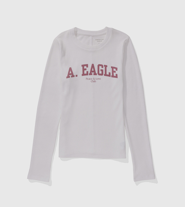Textured Long Sleeves Top