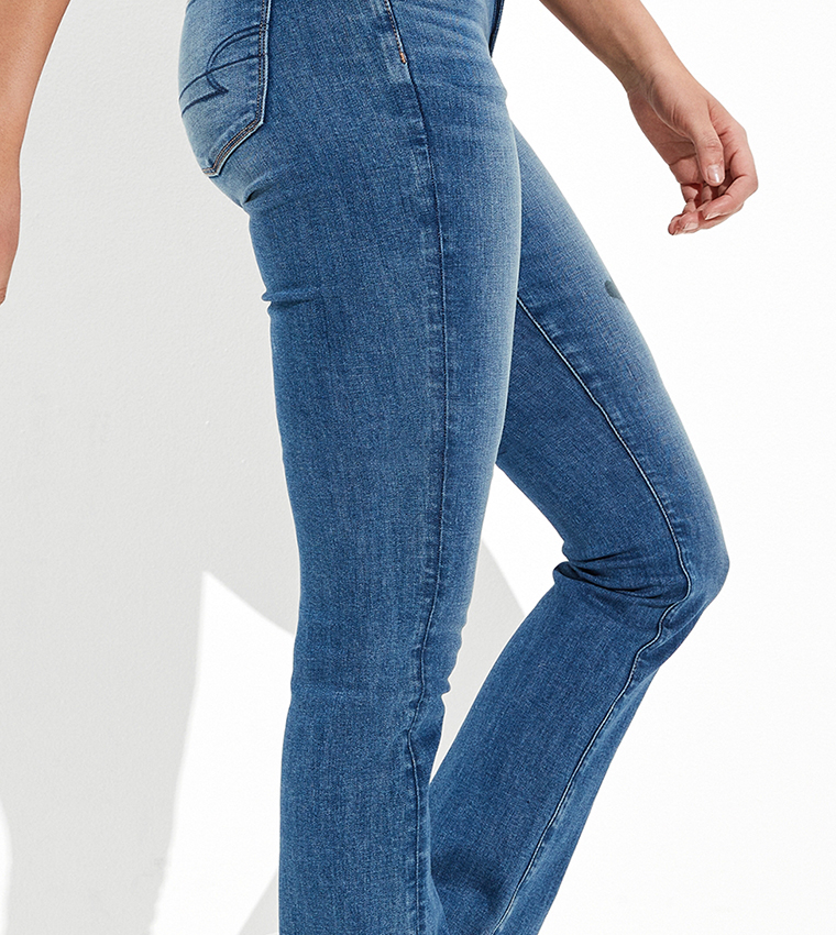 High-Waist Skinny Fit Jeans