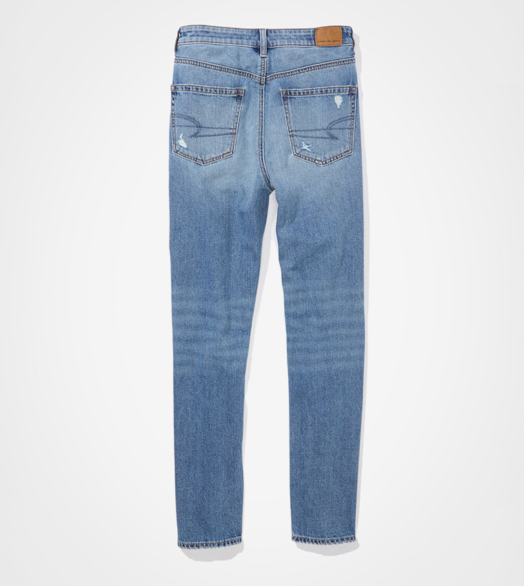 Ripped Mom Fit Jeans