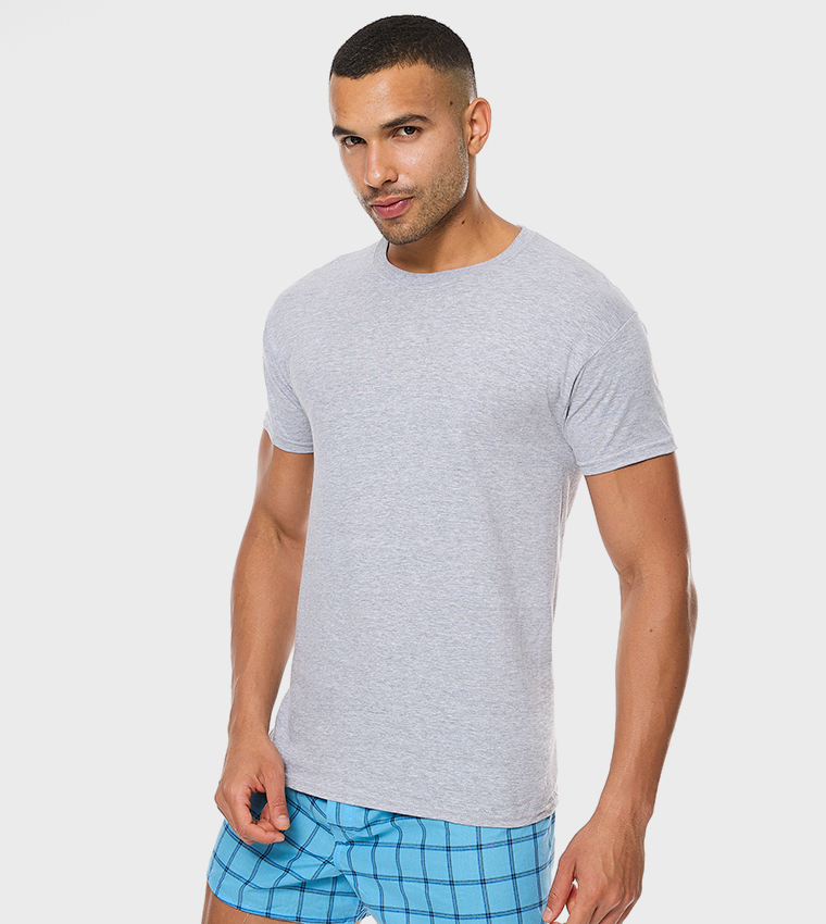Pack of 3 Short Sleeves Vests
