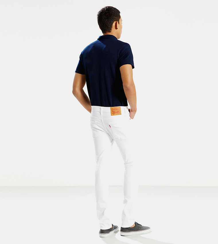 Buy Levi's 511 Slim Fit Jeans In White | 6thStreet Saudi Arabia