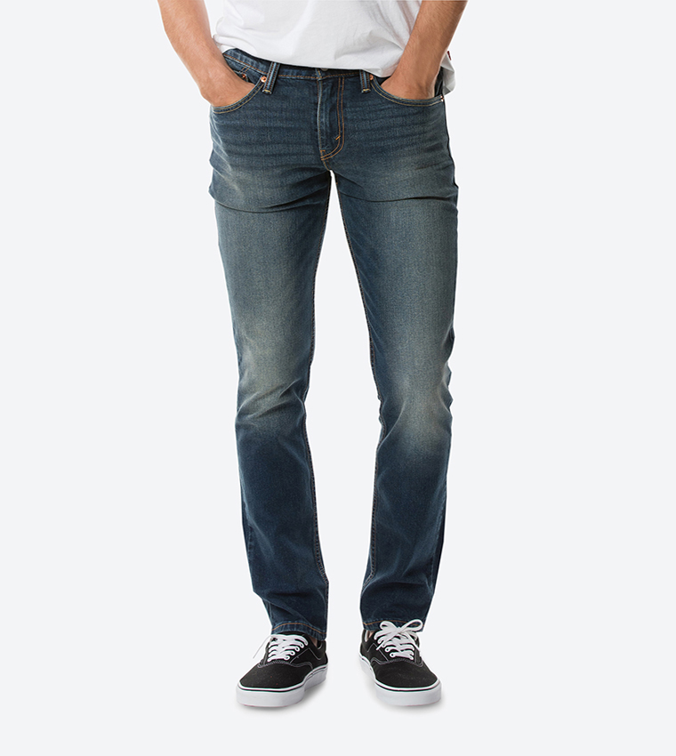 Zip Fly 5 Pocket Jeans - Blue - 04511-2403 04511-2403