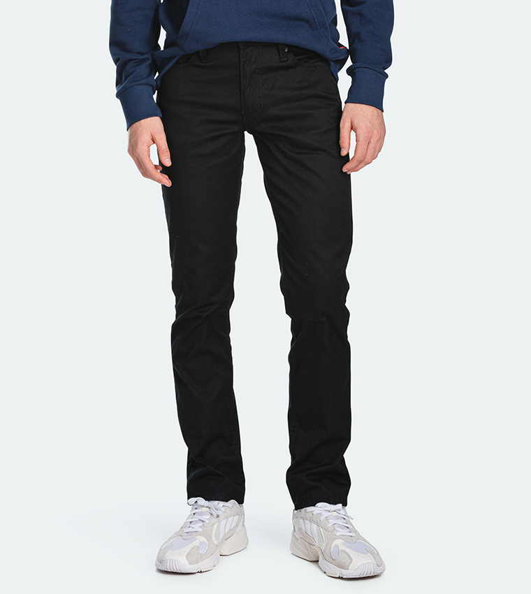 Buy Levi's 511 Slim Fit Jeans In Black | 6thStreet Bahrain