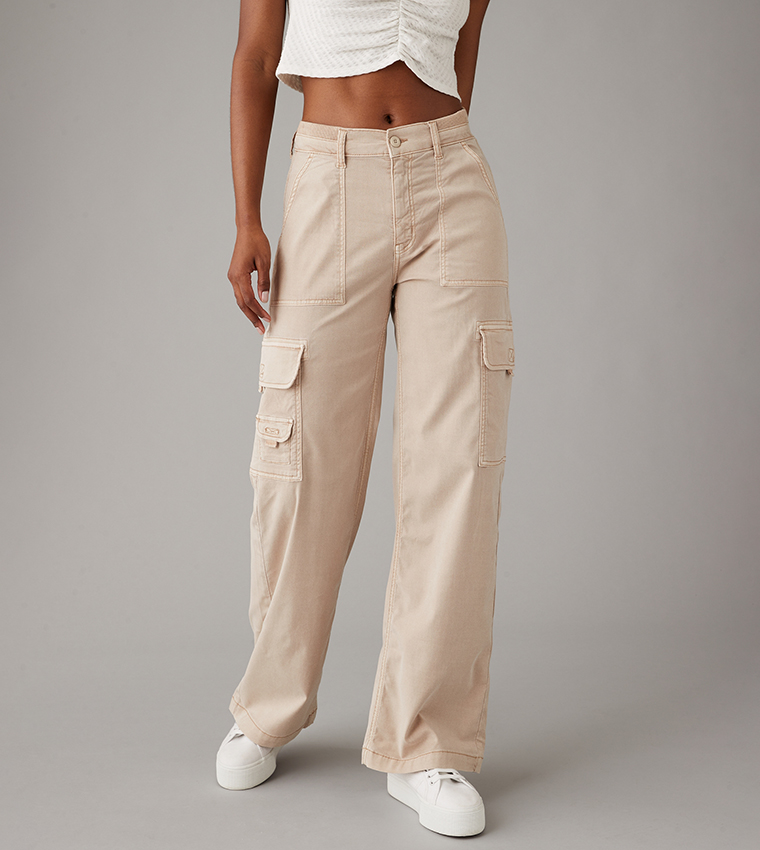 High Waist Baggy Cargo Pants