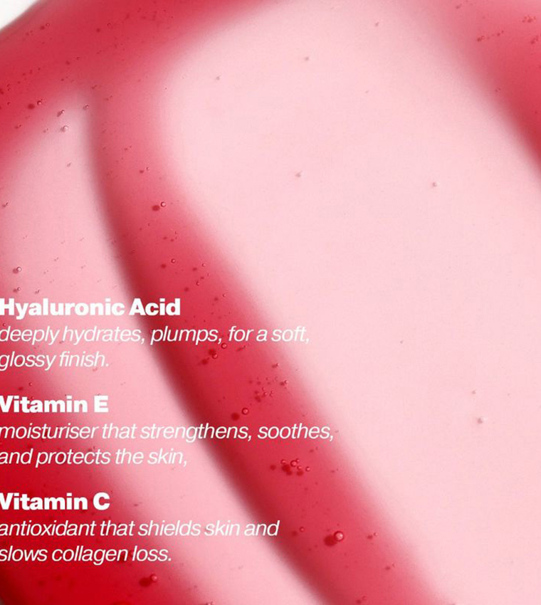 Iconic London Lustre Lip Oil - One To Watch - Sheer Deep Red, 6ml