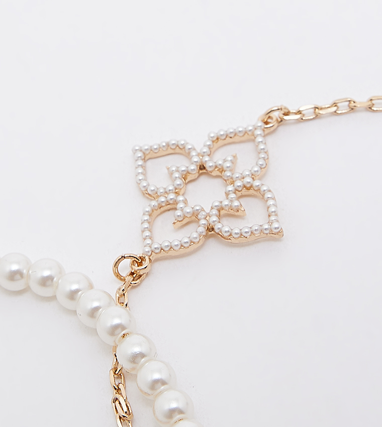 BLOOMY Set of 2 Embellished Bracelets