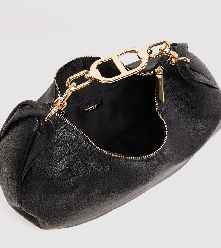 GWIAMAR Chain Link Strap Hobo Bag
