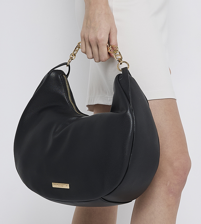 GWIAMAR Chain Link Strap Hobo Bag