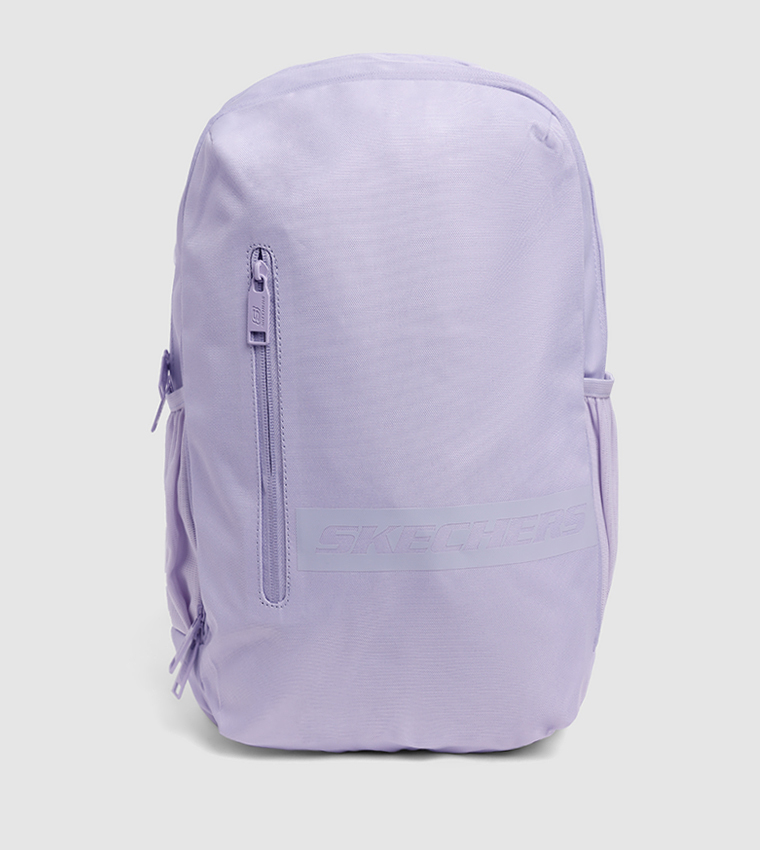 ATHLECTIC Logo Printed Zippered Backpack