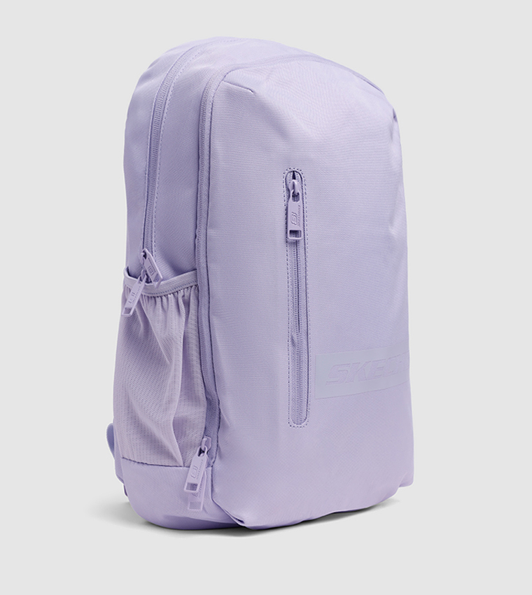 ATHLECTIC Logo Printed Zippered Backpack