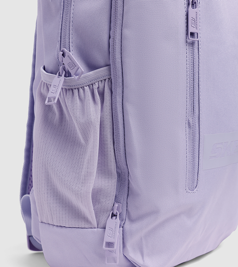 ATHLECTIC Logo Printed Zippered Backpack