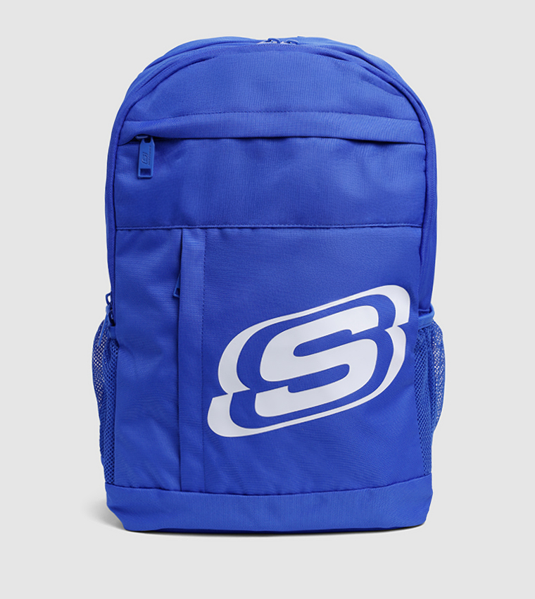 CENTRAL Logo Printed Zippered Backpack