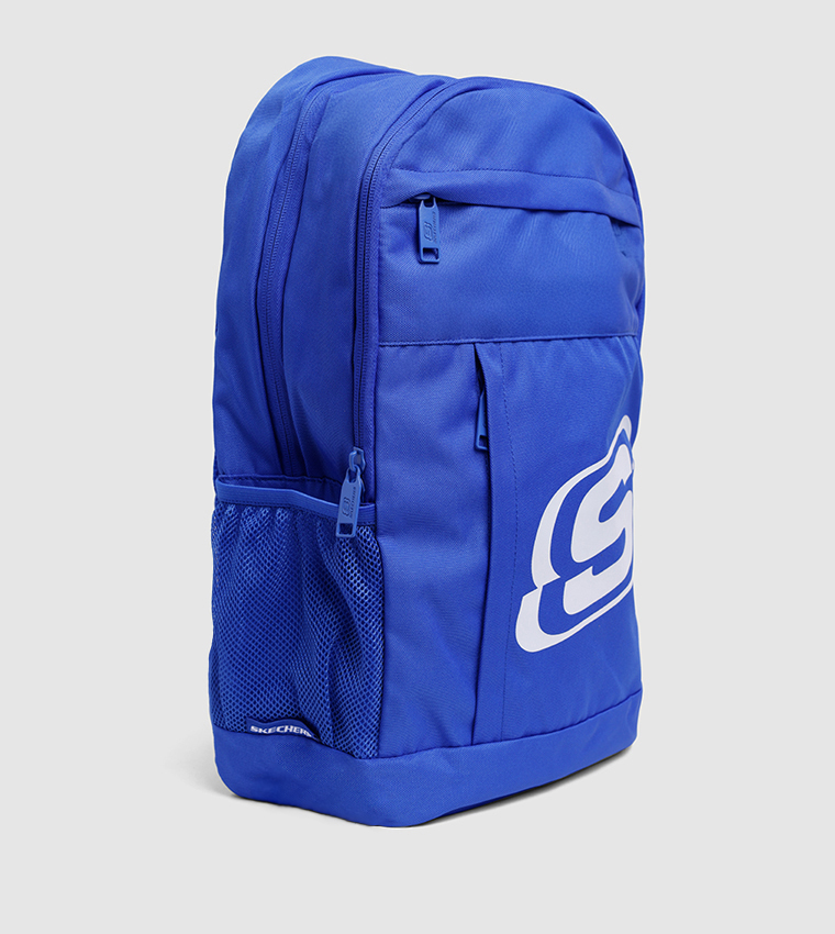CENTRAL Logo Printed Zippered Backpack