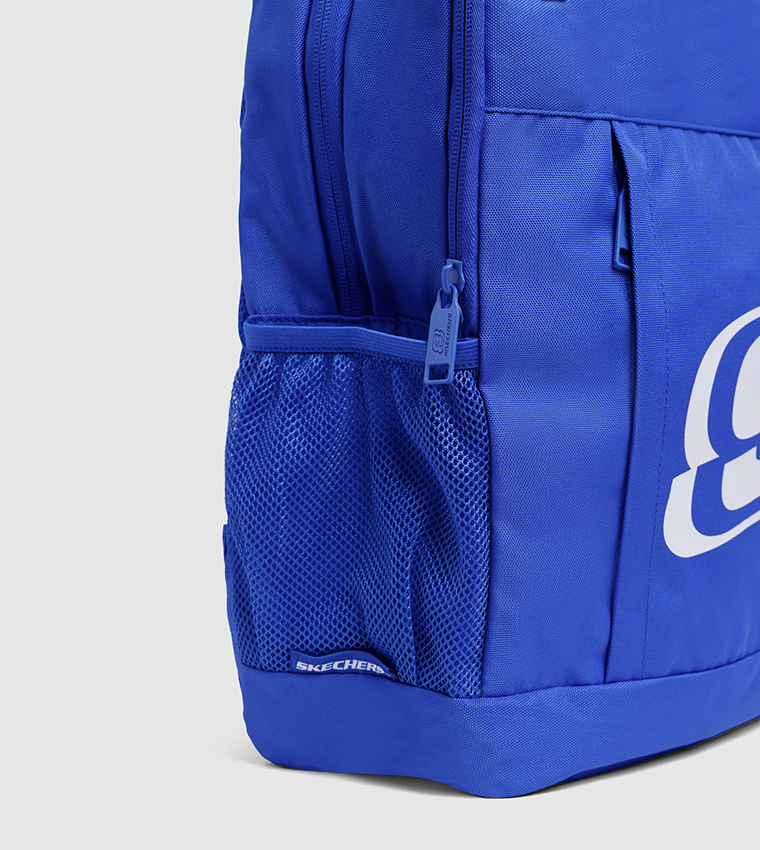 CENTRAL Logo Printed Zippered Backpack