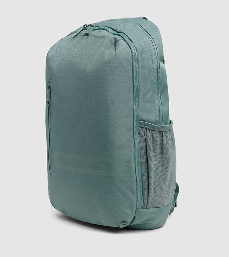 ATHLECTIC Logo Printed Zippered Backpack