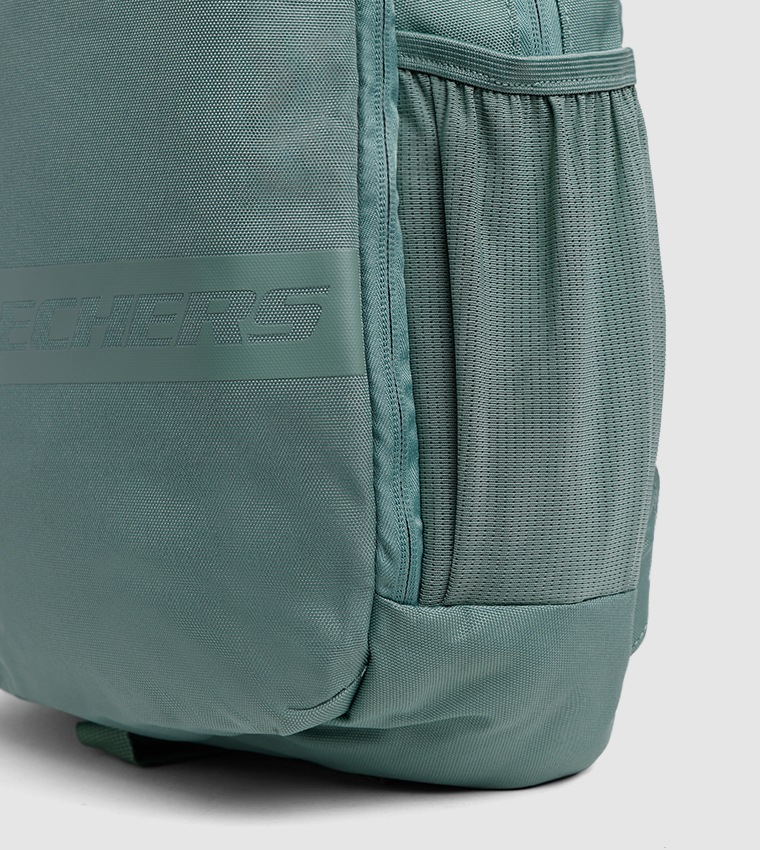 ATHLECTIC Logo Printed Zippered Backpack