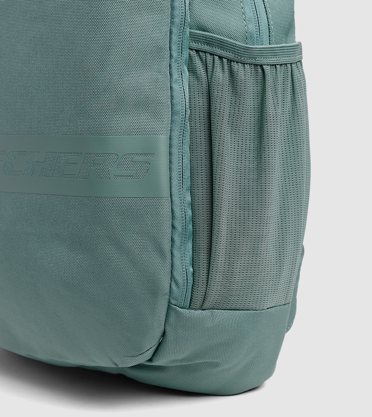 ATHLECTIC Logo Printed Zippered Backpack