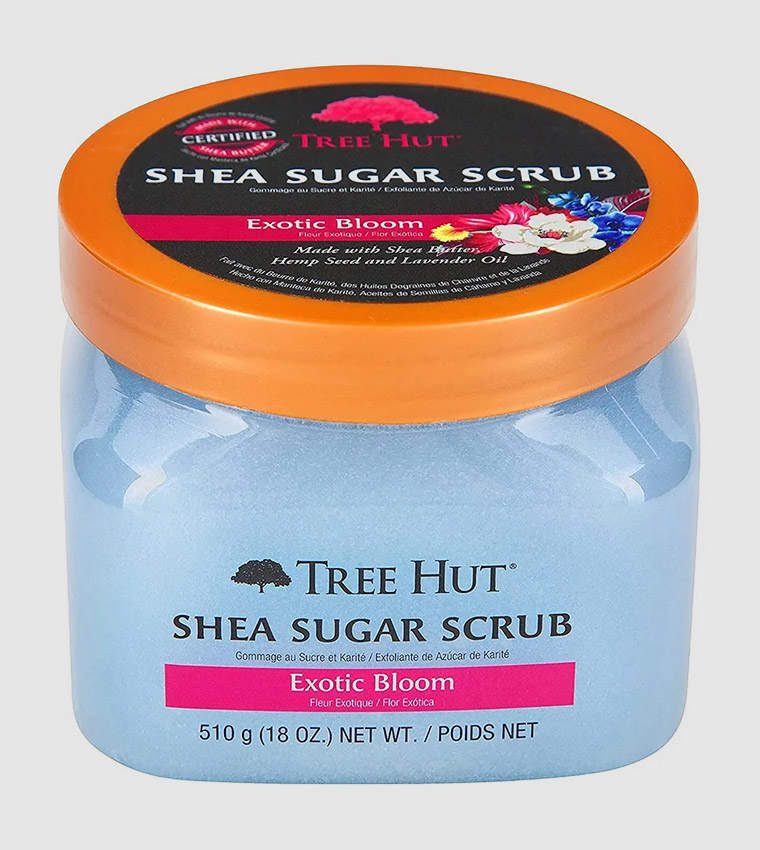 Exotic Bloom Shea Sugar Scrub, 510g
