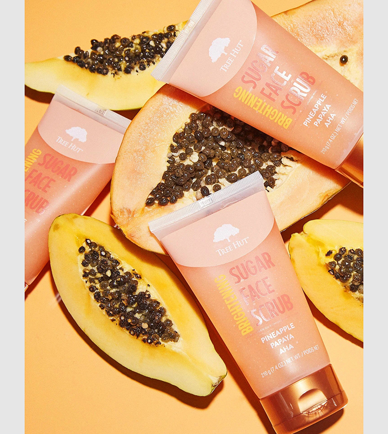 Brightening Pineaple and Papaya Face Scrub, 210g