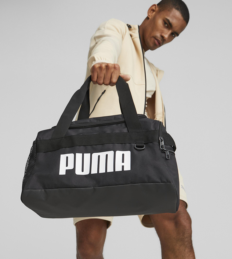 Buy Puma Logo Printed Challenger Duffel Bag In Black 6thStreet Bahrain