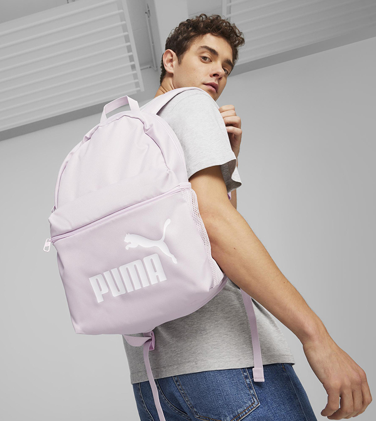 Phase Logo Printed Front Pocket Backpack
