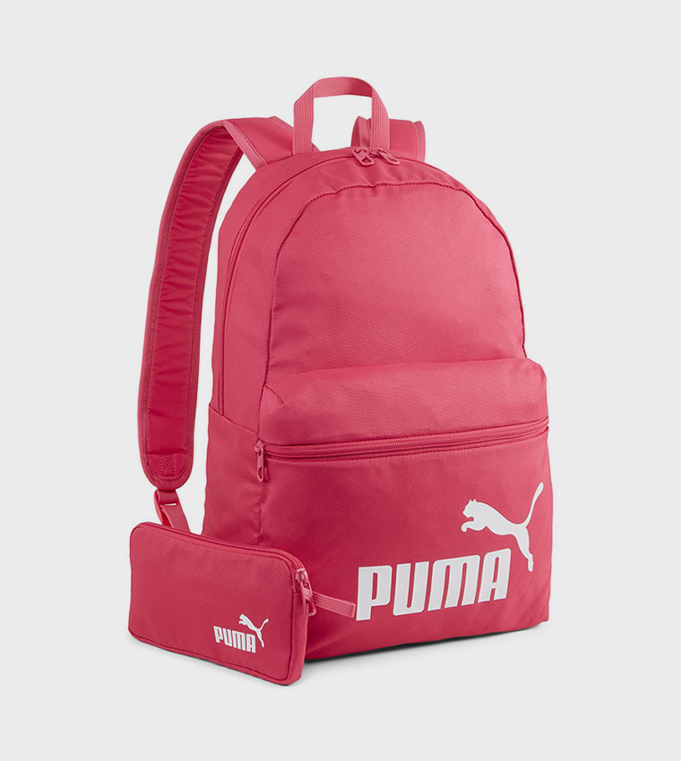 Phase Logo Printed Front Pocket Backpack