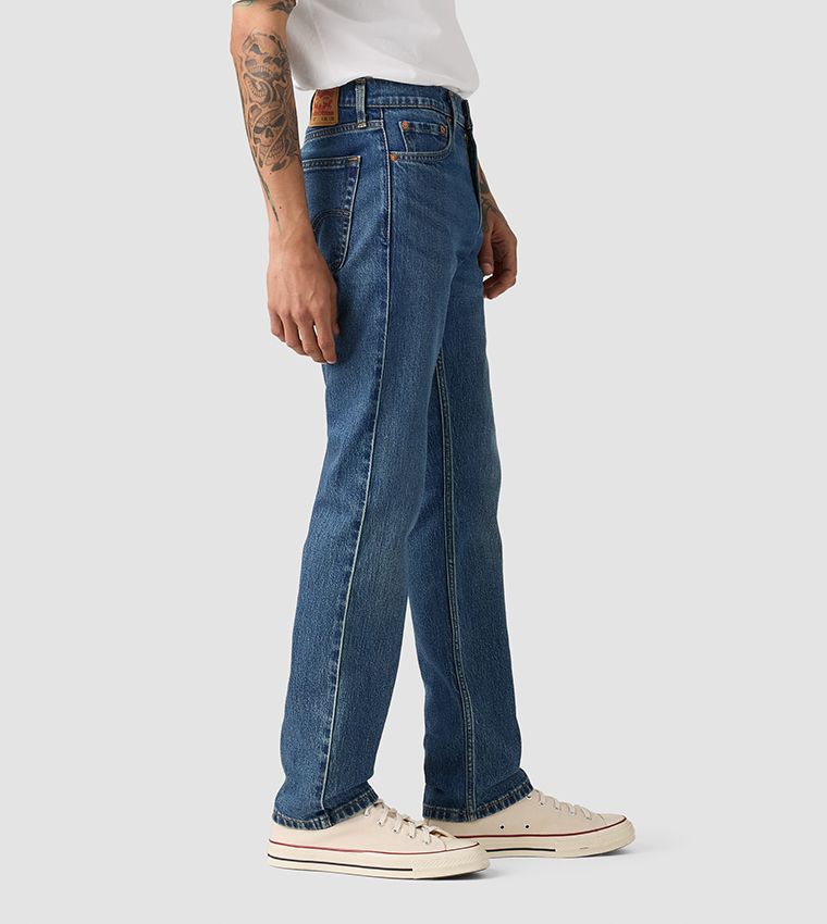 513 Washed Slim Straight Fit Jeans