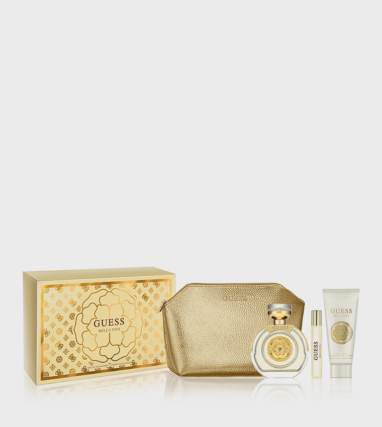 Bella Vita EDP Gift Set with Pouch (100ml+15ml+100ml Body Lotion)