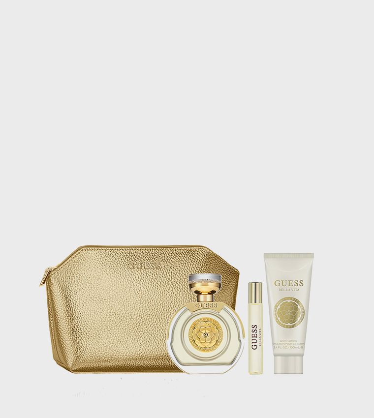 Bella Vita EDP Gift Set with Pouch (100ml+15ml+100ml Body Lotion)
