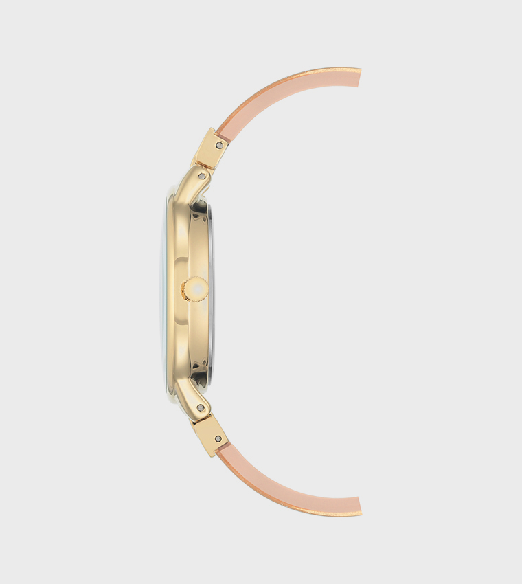 Embellished Dial Analog Watch