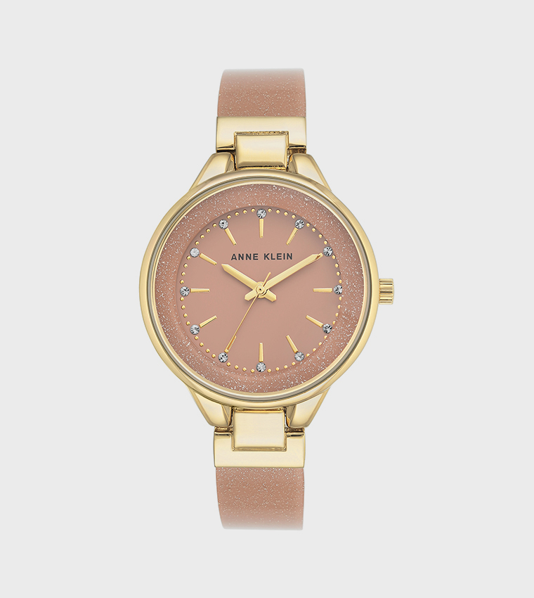 Embellished Dial Analog Watch