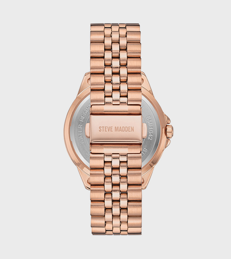 Round Dial Analog Watch