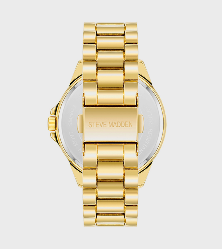 Round Dial Analog Watch