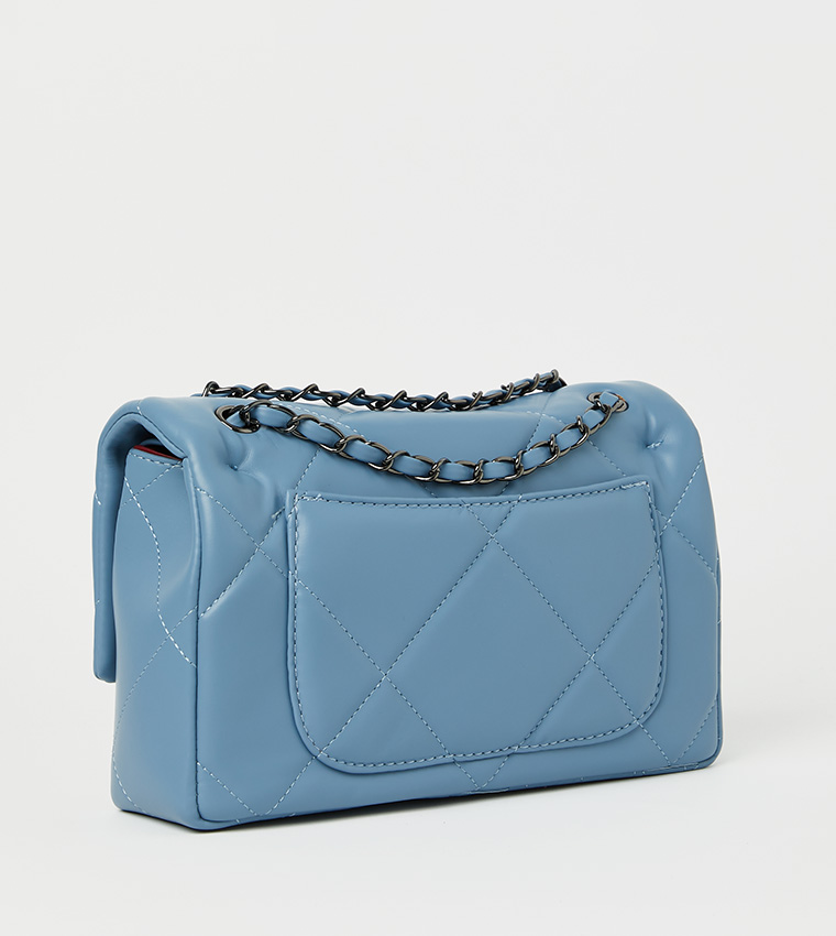 Buy Carino Unique Shoulder Bag In Blue 6thStreet Saudi Arabia