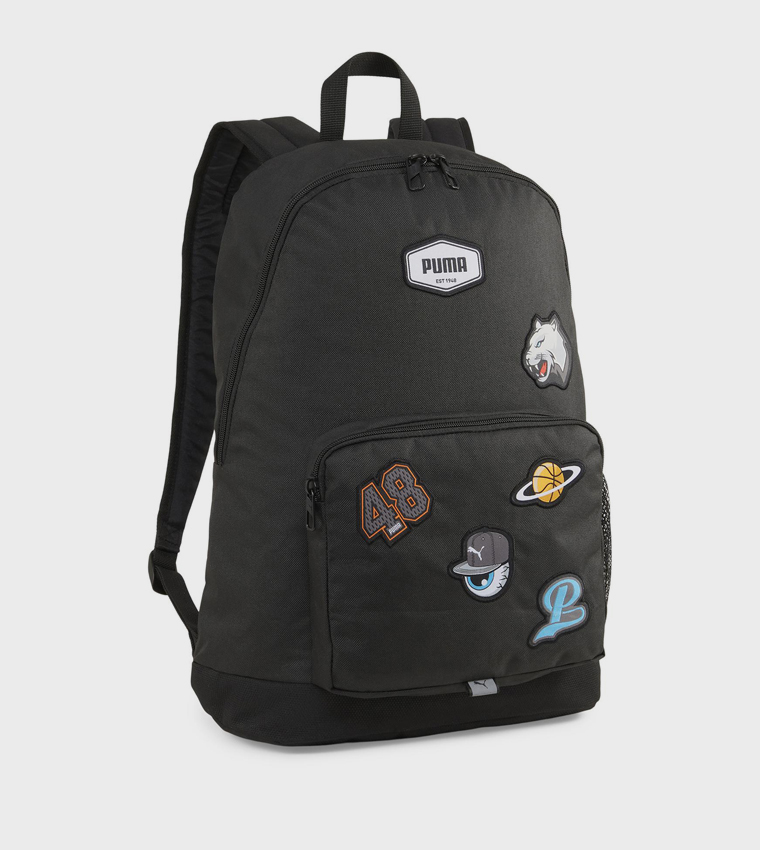 Appliqued Front Pocket Backpack