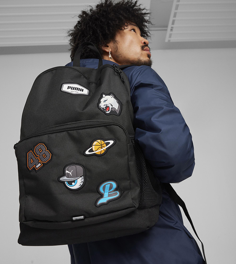 Appliqued Front Pocket Backpack