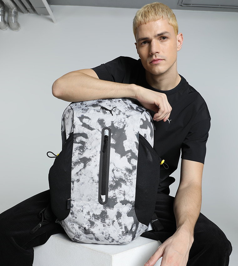 TECH Abstract Printed Backpack