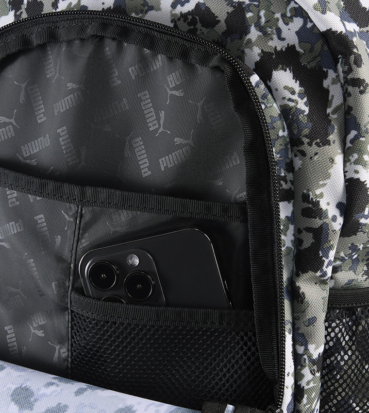 ACADEMY AOP Printed Front Pocket Backpack