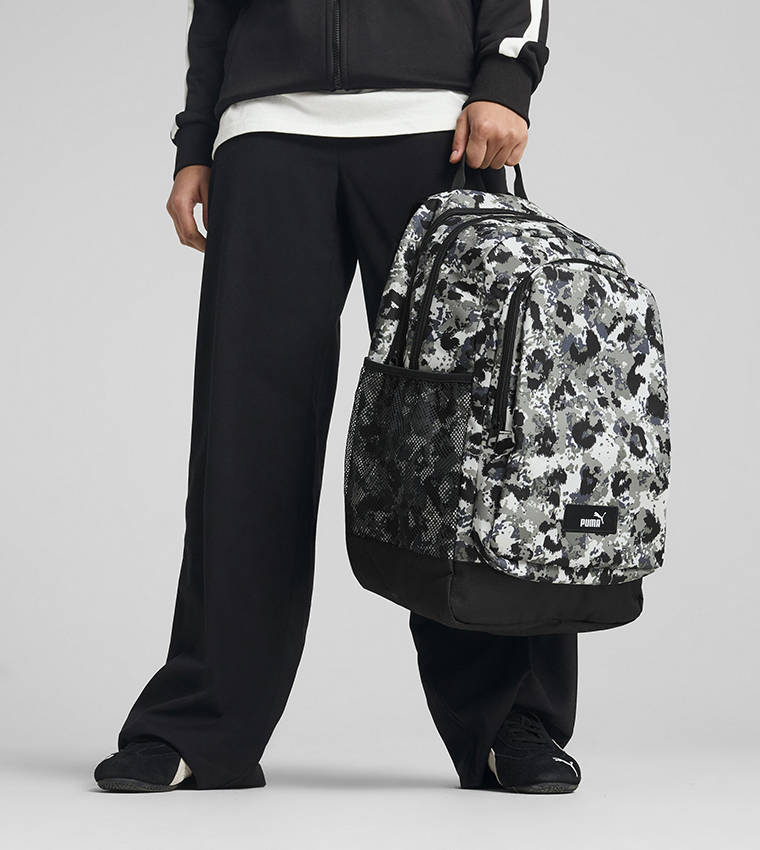 ACADEMY AOP Printed Front Pocket Backpack
