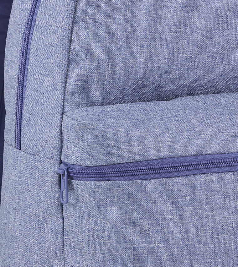 PHASE III Logo Printed Front Pocket Backpack
