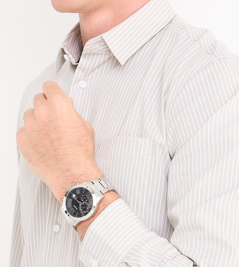 Atlas Quartz Chronograph Watch, 45 mm