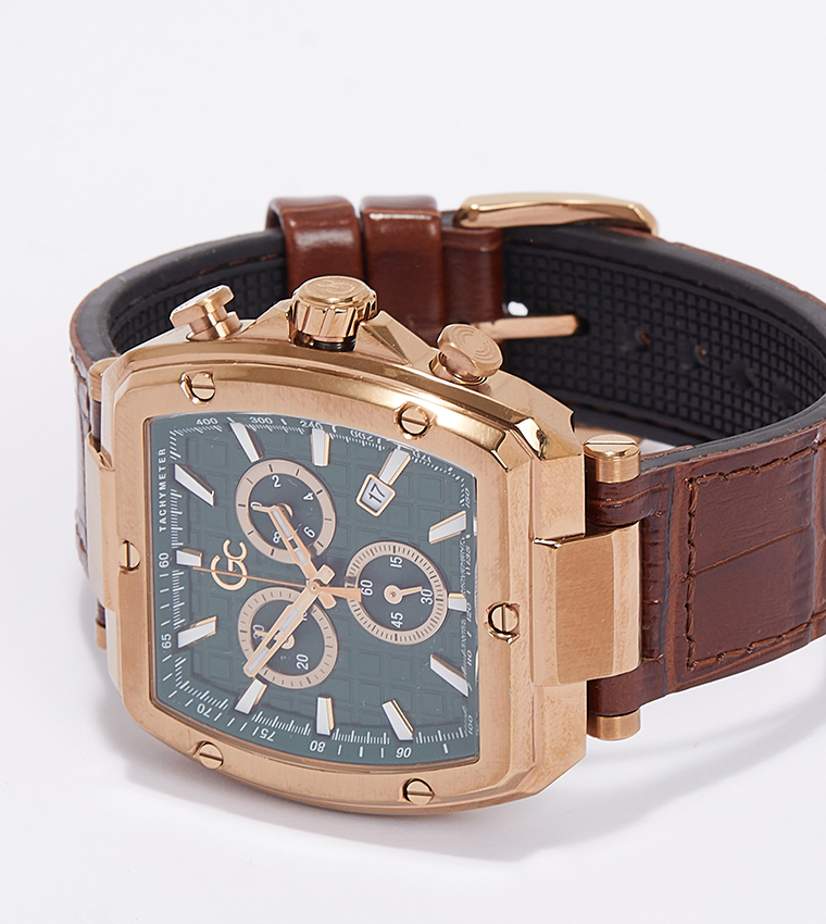 Spirit Tonneau Chronograph Watch, 44 mm