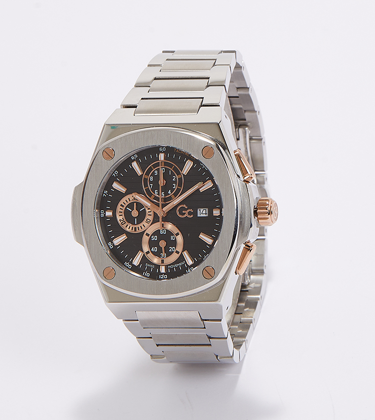 Coussin Shape Chronograph Watch, 44 mm