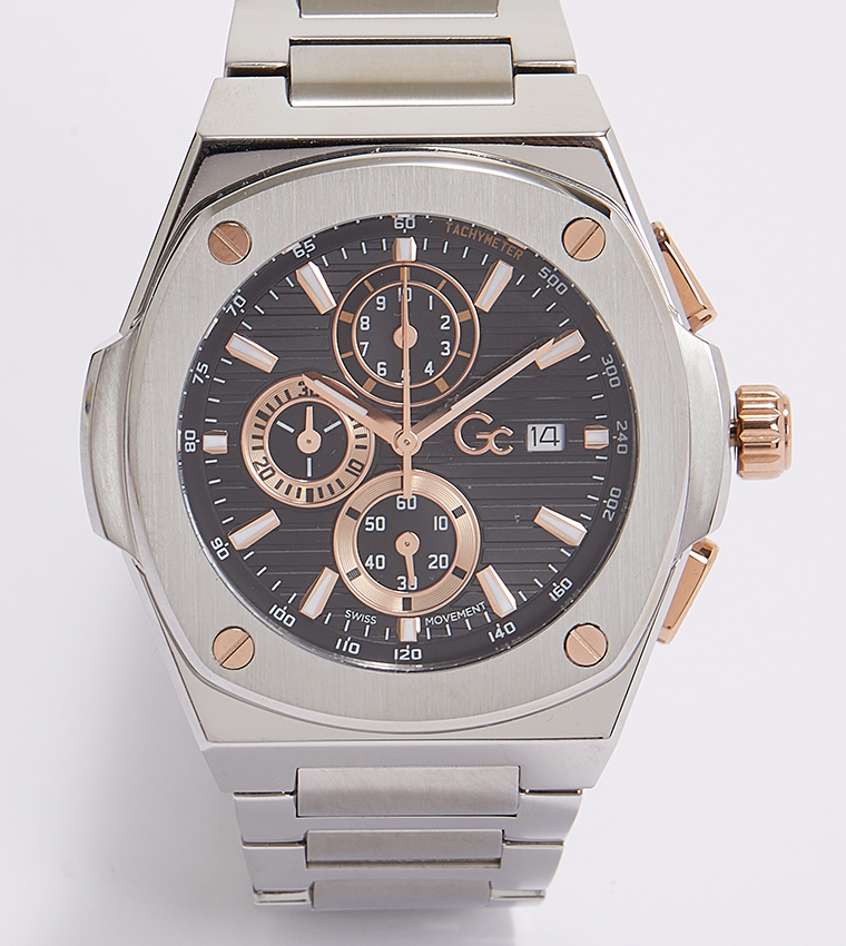 Coussin Shape Chronograph Watch, 44 mm