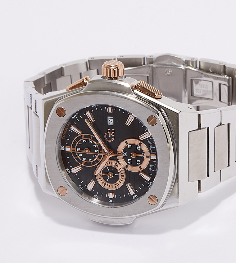Coussin Shape Chronograph Watch, 44 mm