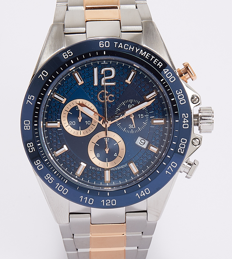 Audacious Chronograph Watch, 44 mm