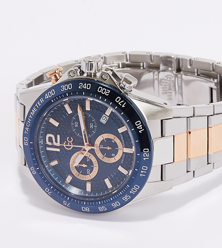 Audacious Chronograph Watch, 44 mm