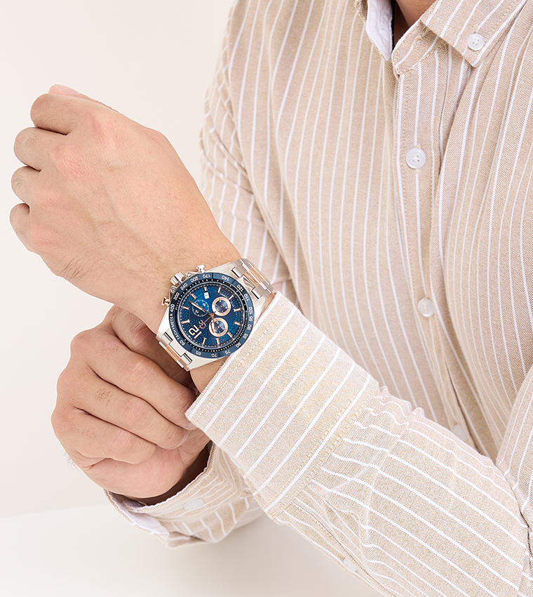 Audacious Chronograph Watch, 44 mm