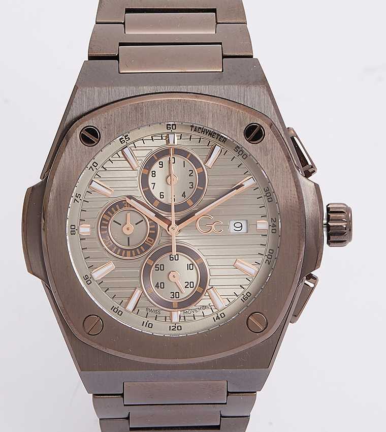 Coussin Shape Chronograph Watch, 44 mm